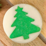 Christmas Tree Soap In Shea Butter Base – Festive, Moisturizing & Gentle Handcrafted Bath Bar