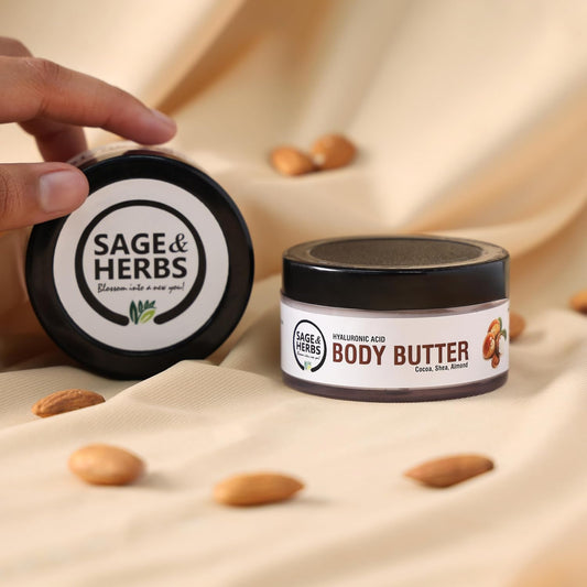 Organic Cocoa Shea Body Butter for Deep Moisturization & Hydration