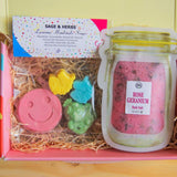 Glow & Soak Treat - Relaxing Bath Soak & Kids Soap Gift Set