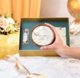 Rustic Scented Trio Luxury Gift Hamper with Aroma Candle & Wax Sachet