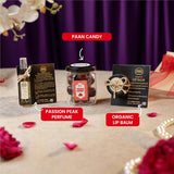 Eclectic Romance Hamper – Valentine’s Day Gift with Candle, Perfume, Soaps & Treats