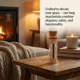 Premium Long 35 Borosilicate Matchsticks Jar