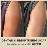 De Tan Ubtan Soap — Natural Tan Removal & Skin Brightening Bath Bar