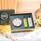 Nature’s Essence Duo Gift Hamper – Eco-Friendly Candle & Wellness Oils Gift Set