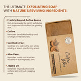 Natural Cocoa Coffee Handmade Soap — Moisturizing & Nourishing 100g