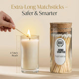 Premium Long 65 Borosilicate Matchsticks Jar