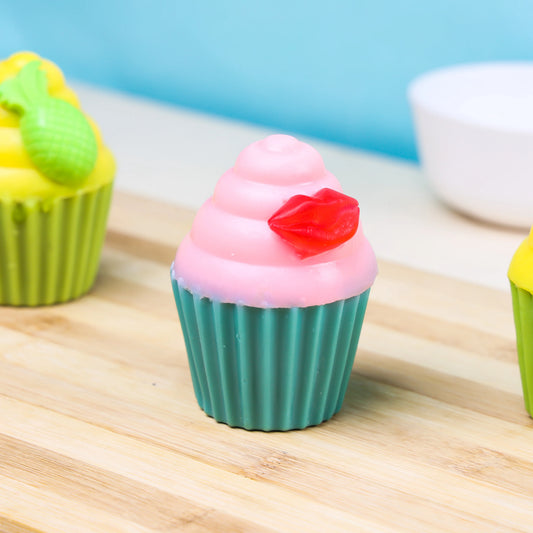 Shea Butter Cup Cake Soap - Nourishing Handmade Kids Soap 150g – view 2