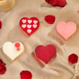 Heart Shaped Soaps Set of 4 – Handmade Moisturising Soap Gift