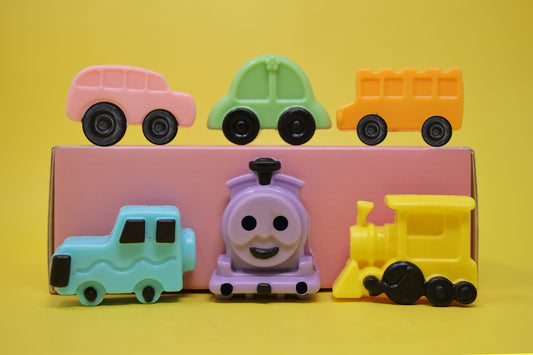 Car Soap Kids Gift Set – Fun, Handcrafted & Moisturizing Bath Set (500g) – view 2