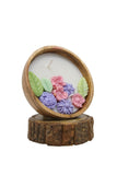 Aroma Multi Colour Wax Flower Candle