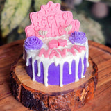 Birthday Cake Candle – Festive Celebration Candle - Sage & Herbs