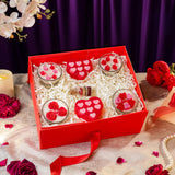 Mini Romance Candle Hamper – Valentine’s Day Candle, Heart Soap & Gift Box Set
