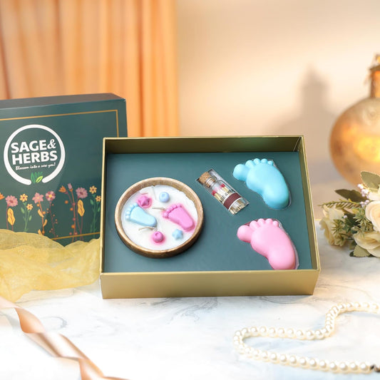 Herbs Little Candle Wonders Luxury Gift Hamper by Sage & Herbs