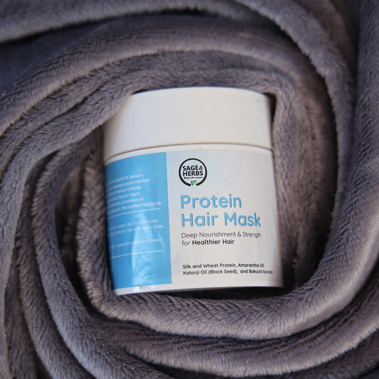 Protein Powered Hair Mask — Strengthening, Hydrating & Smoothening Treatment by Sage & Herbs