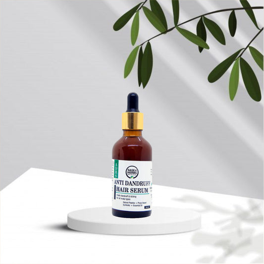 Anti Dandruff Hair Serum for All Hair Types – Scalp Soothing & Flake Control by Sage & Herbs
