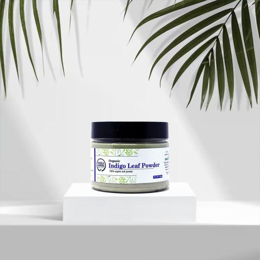 Organic Indigo Powder – Natural Herbal Hair Colour & Deep Black Shade 150g by Sage & Herbs
