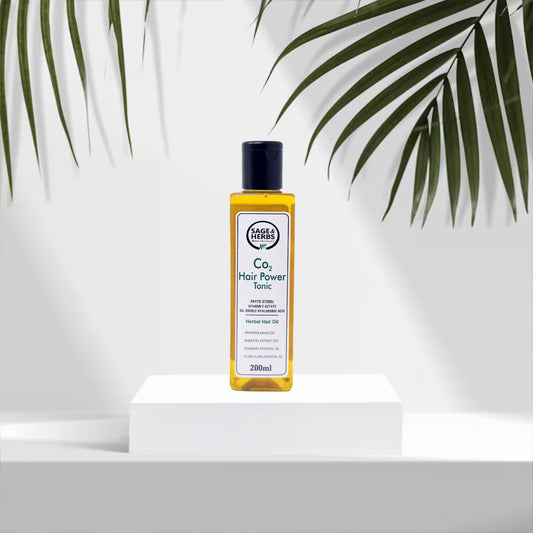 CO₂ Hair Power Tonic – Herbal Hair Growth Tonic & Scalp Booster by Sage & Herbs