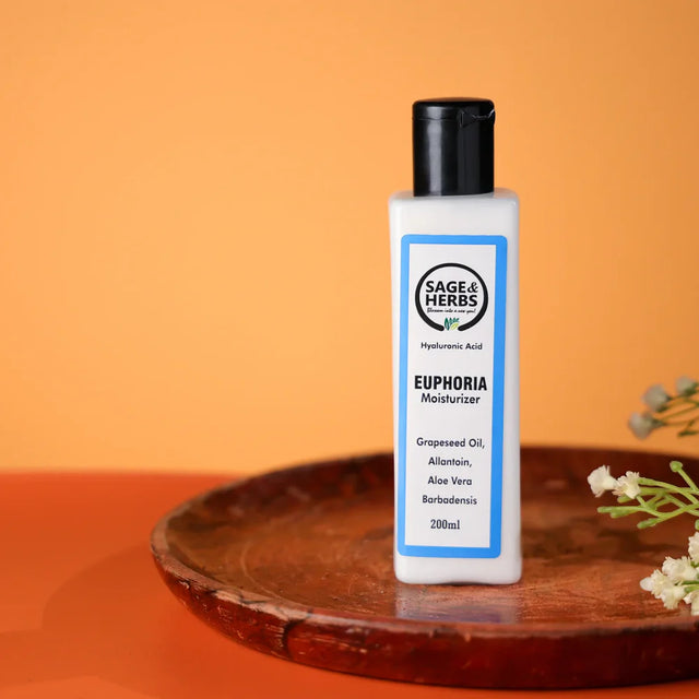 Euphoria Moisturiser Lotion - Deep Hydration & Skin Barrier Support by Sage & Herbs