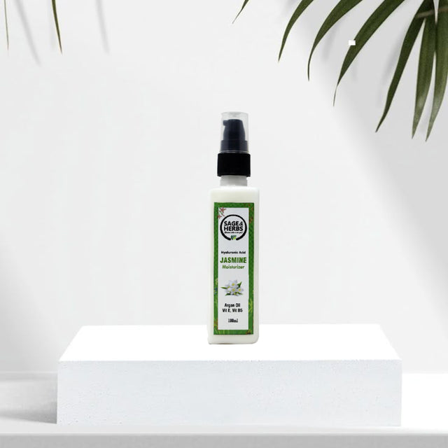 Jasmine Moisturizer Lotion - Hydrating & Soothing Daily Lotion by Sage & Herbs
