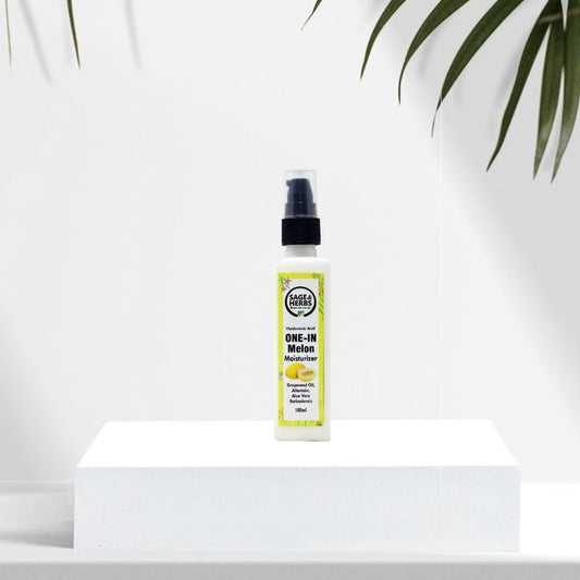 One In Melon Moisturiser Lotion - Hydrating Melon Skin Lotion by Sage & Herbs