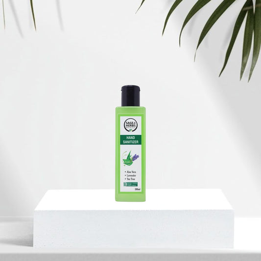 Hand Sanitizer - Quick-Drying Germ Protection & Skin-Friendly Formula by Sage & Herbs