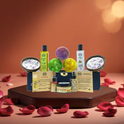 Glow Rituals Premium Gift Set - Luxury Self-Care Hamper by Sage & Herbs