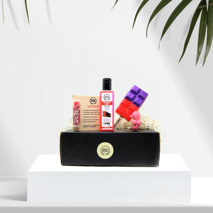 Fruity kids bath and skincare gift box by Sage & Herbs