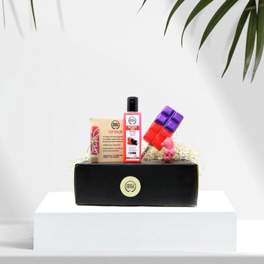 Fruity kids bath and skincare gift box by Sage & Herbs