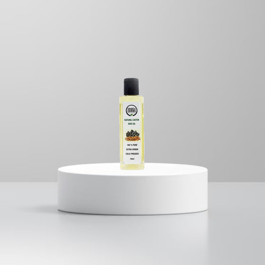 Cold Pressed Natural Castor Seed Oil - Pure Hair & Skin Nourishment by Sage & Herbs