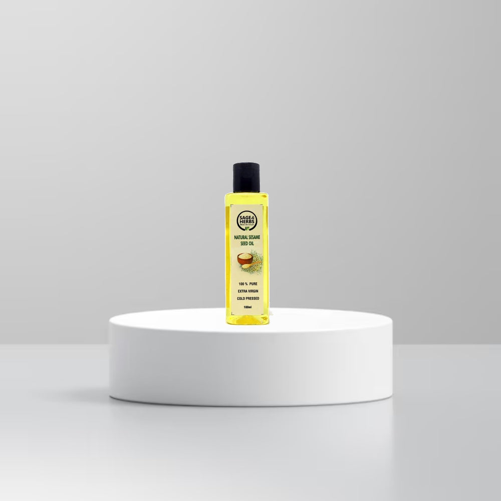 Cold Pressed Natural Sesame Seed Oil - Pure Hair & Skin Nourishment
