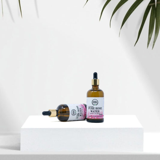 Pure Kannauj Rose Water - 100% Natural Steam-Distilled Rose Hydrosol by Sage & Herbs