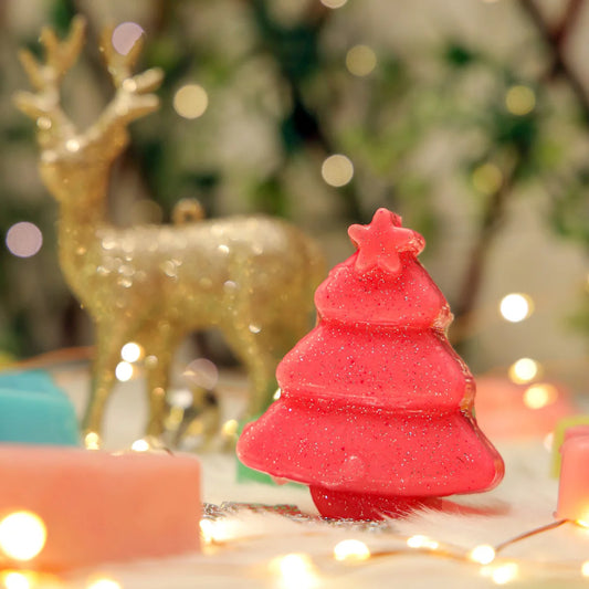 Christmas Tree With Star Soap by Sage & Herbs