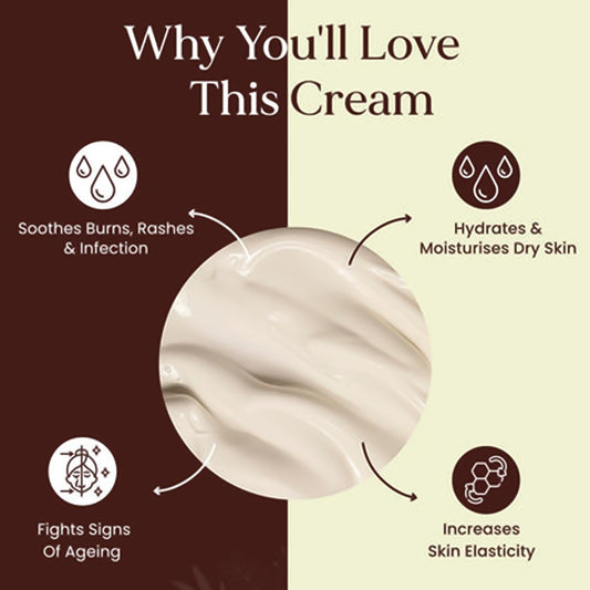 Organic Cocoa Shea Body Butter for Deep Moisturization & Hydration