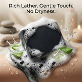 Activated Charcoal Powder, Aloe Vera & Neem | Herbal Deep Cleansing Soap