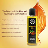 Cold Pressed Almond Oil - Organic Skin & Hair Nourishing Oil