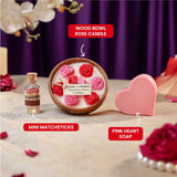Eclectic Romance Hamper – Valentine’s Day Gift with Candle, Perfume, Soaps & Treats