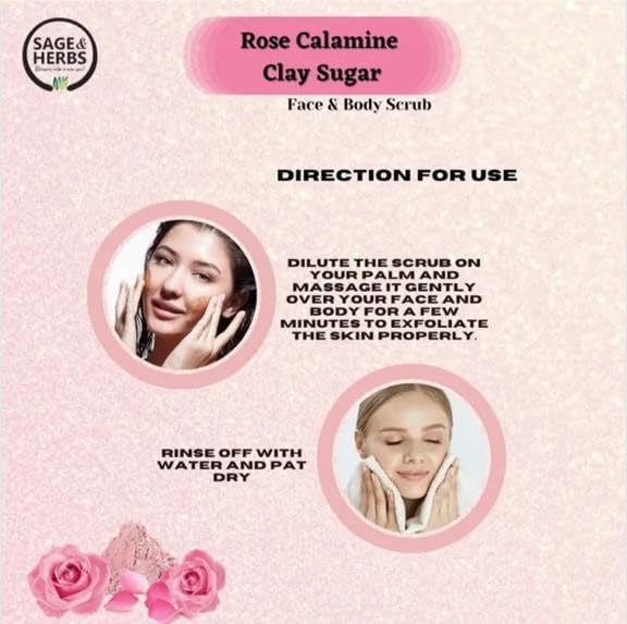 Exfoliating Calamine Clay Face Mask — Gently Exfoliates & Moisturizes Skin