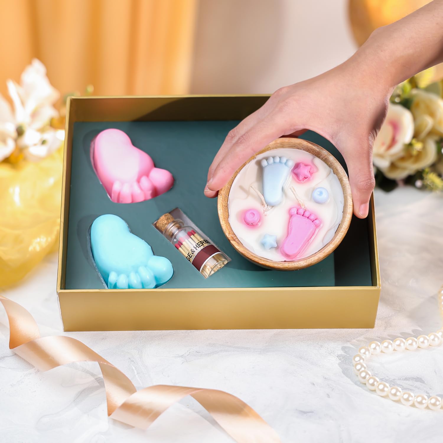 Herbs Little Candle Wonders Luxury Gift Hamper