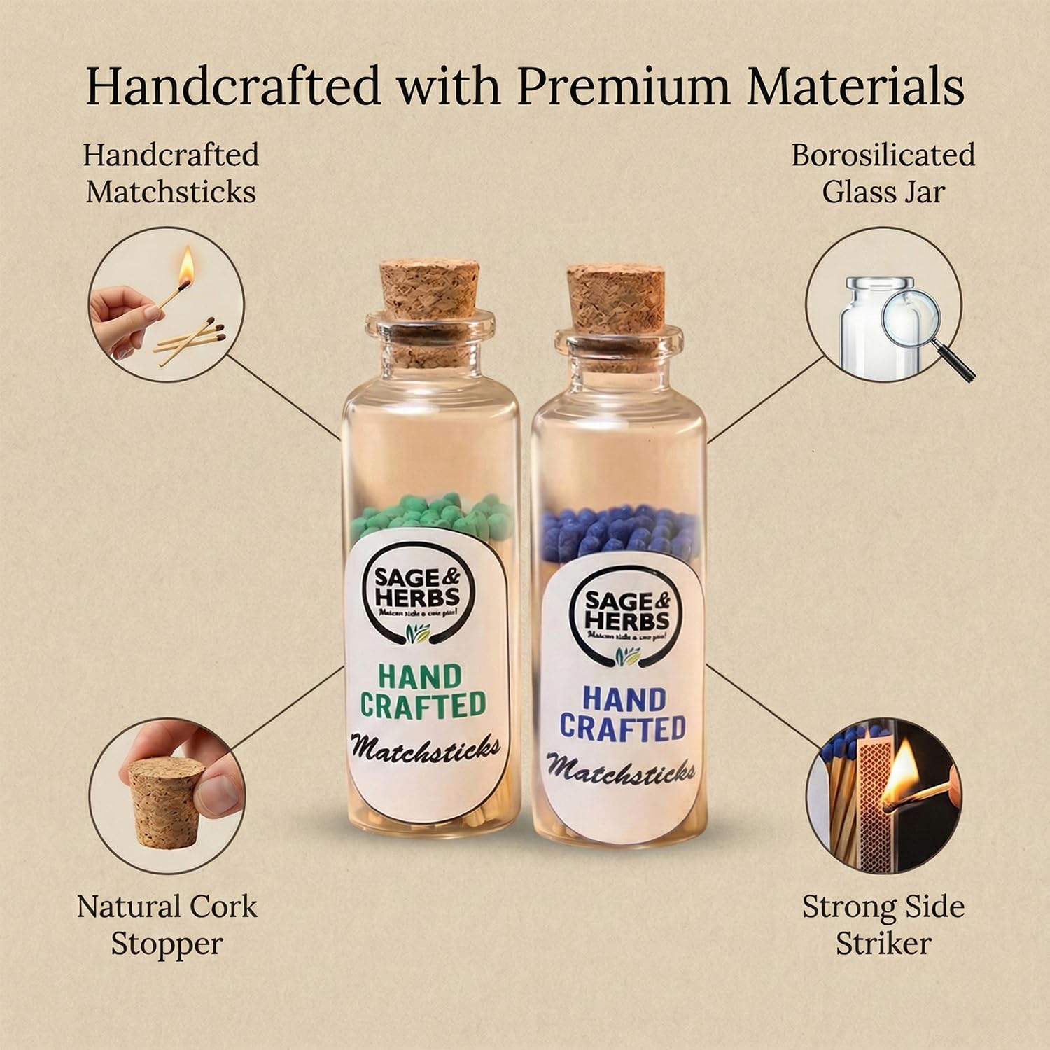 Small Matchstick Combo Pack