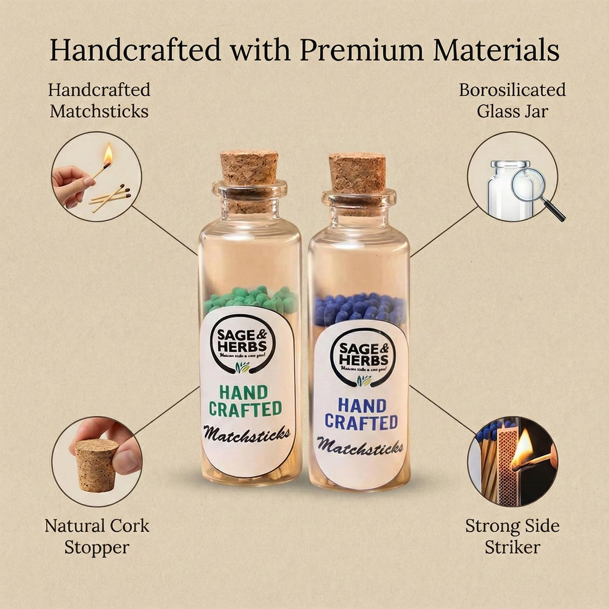 Small Matchstick Combo Pack (Pack of 2) – view 4