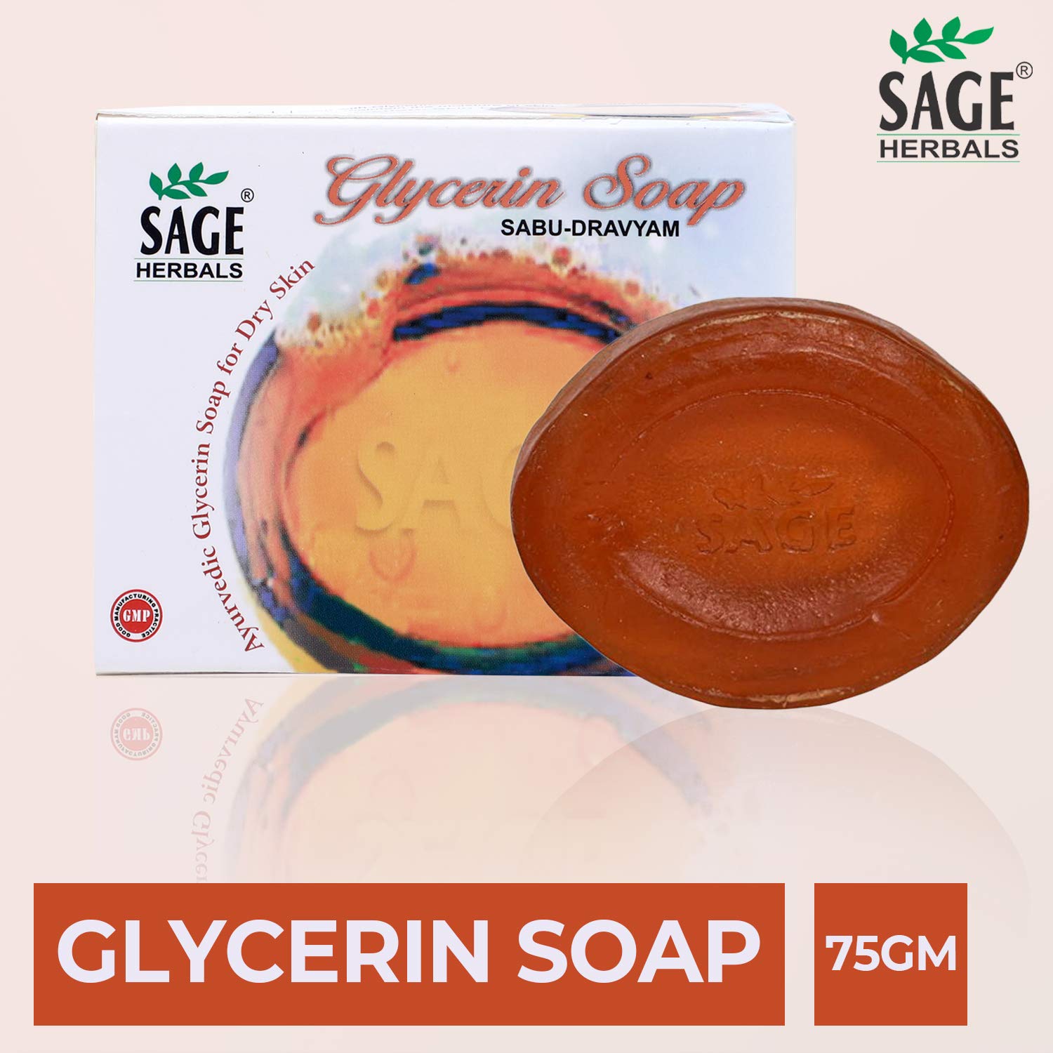 Glycerin Soap for Face & Body — Deep Cleansing & Moisturizing Bar(pack of 3)