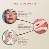 Natural Bulgarian Rose Calamine Soap — Soothing & Gentle Cleansing Bar