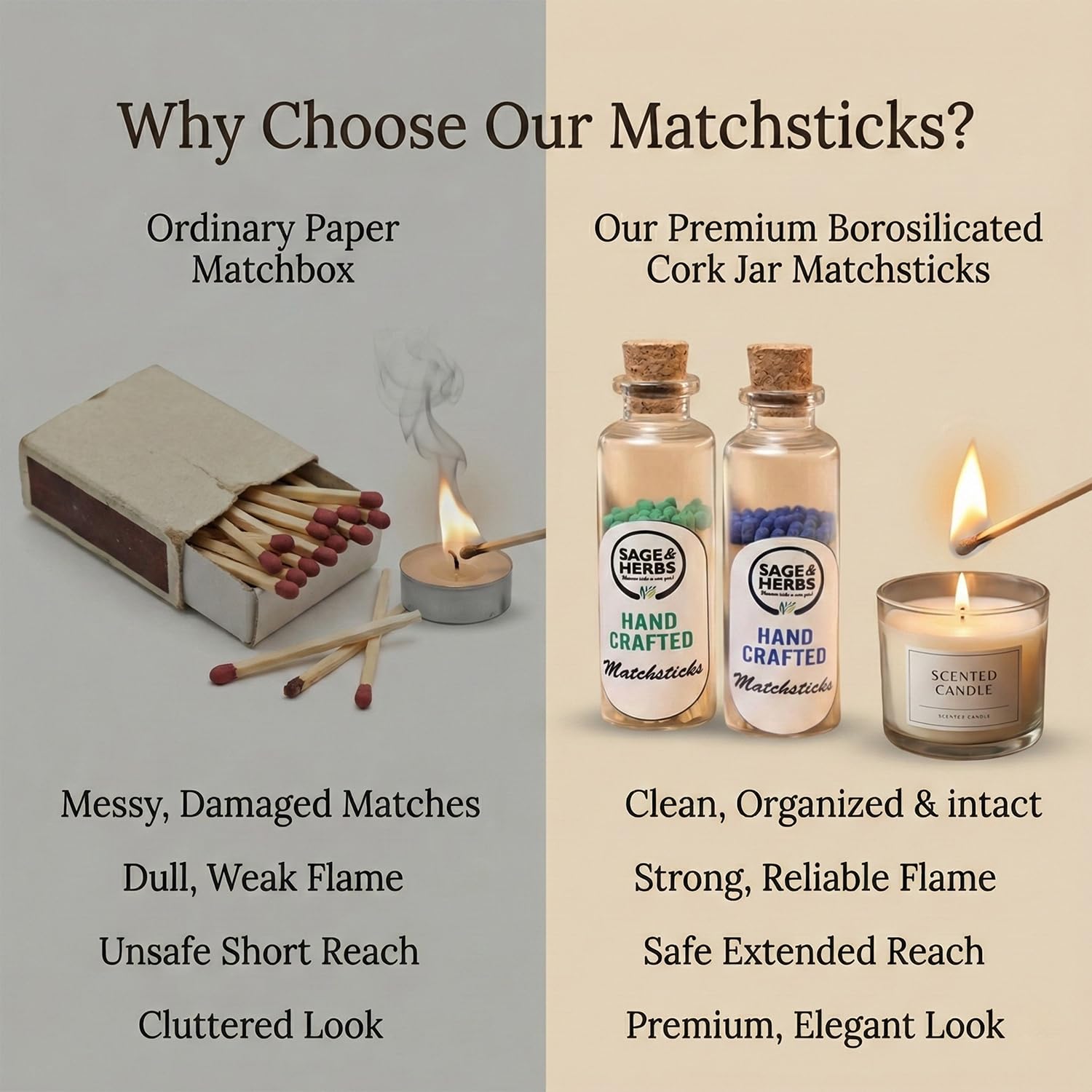 Small Matchstick Combo Pack