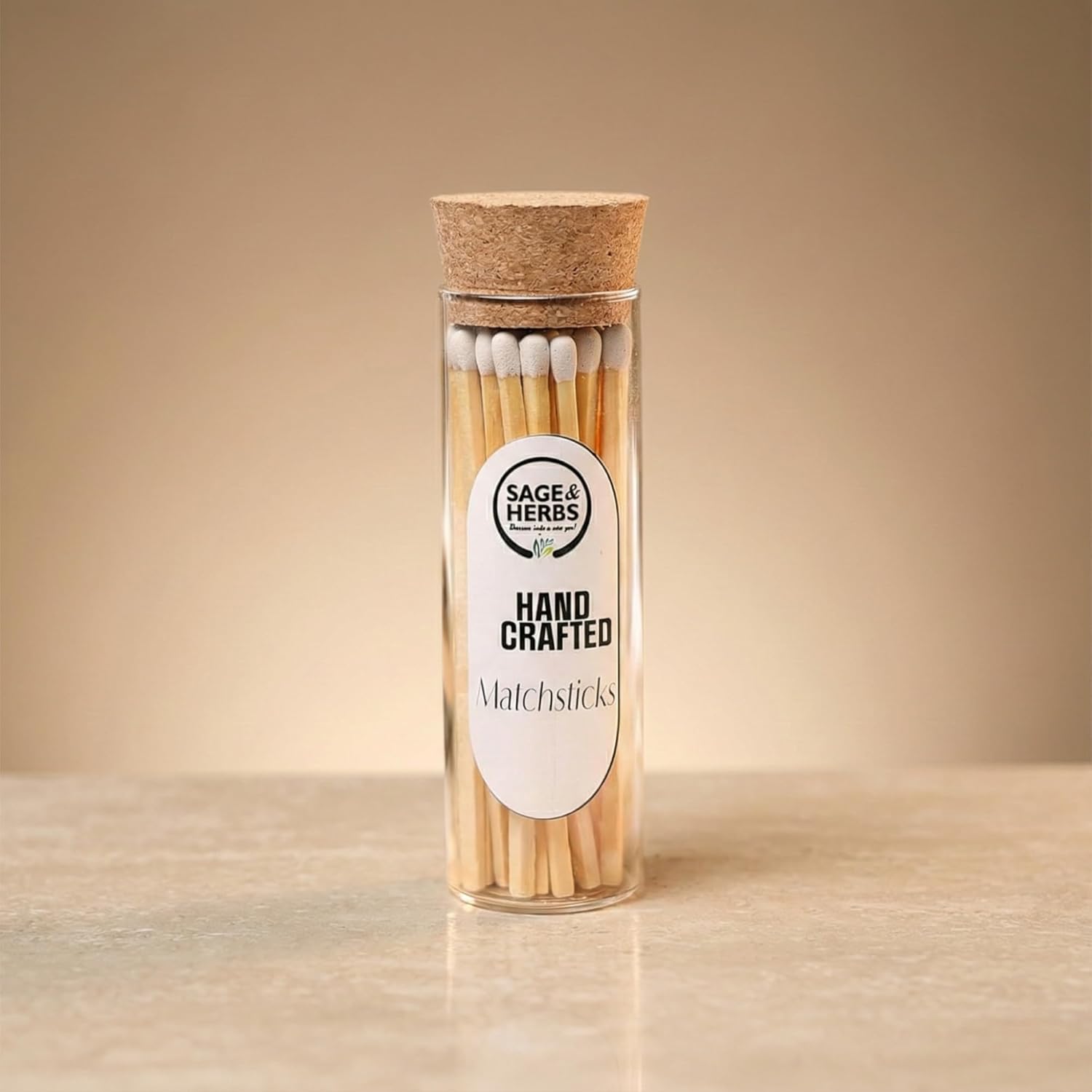 Premium Long 35 Borosilicate Matchsticks Jar