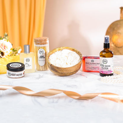 Floral & Butter Essentials Luxury Eco-Friendly Gift Hamper – view 2