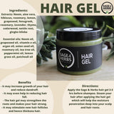 Rosemary Hair Gel – Nourishing Herbal Hair Styling Gel for Stronger Hair