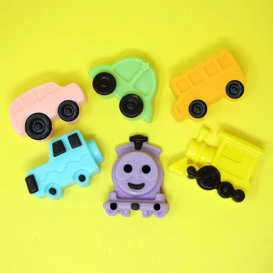 Car Soap Kids Gift Set – Fun, Handcrafted & Moisturizing Bath Set (500g) by Sage & Herbs