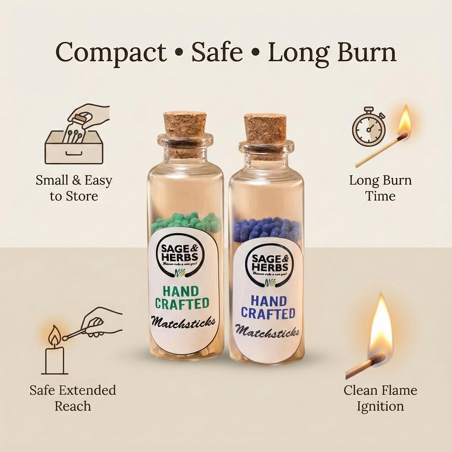 Small Matchstick Combo Pack