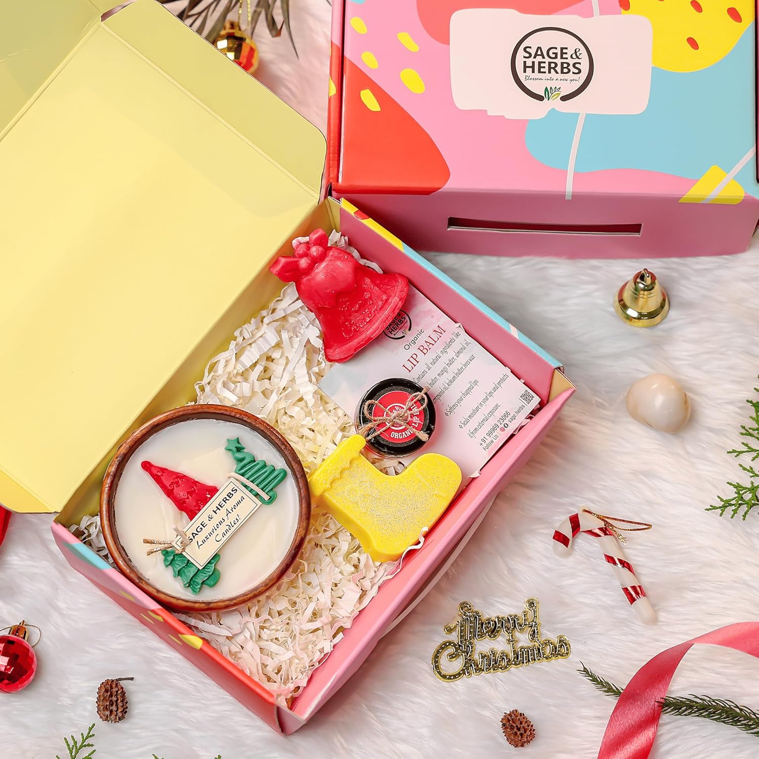 Jolly Comfort Collection - Festive Candles & Skincare Gift Set