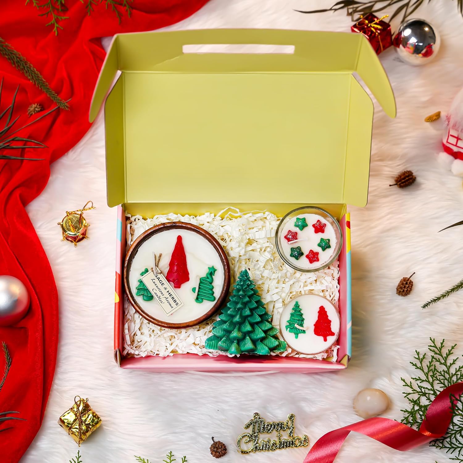 Serenity Essentials Christmas Gift Set  - Eco-Friendly Festive Self-Care & Aromatherapy Hamper